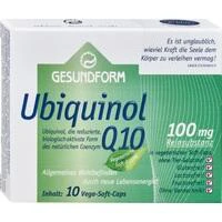 Gesundform Ubiquinol Q10 100 mg Vega-Soft-Caps, 10 Stück, Provita Apoth.Market.U.Handels GmbH