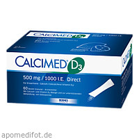 Calcimed D3 500 mg 1000 I.E. Direct, 120 st, Hermes Arzneimittel GmbH