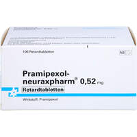 Pramipexol-neuraxpharm 0.52 mg, 100 st, neuraxpharm Arzneimittel GmbH
