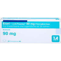 Etori - 1 A Pharma 90 mg Filmtabletten, 20 Stk., 1 A Pharma GmbH Etori - 1 A Pharma 90 mg Filmtabletten, 20 Stk., 1 A Pharma GmbH