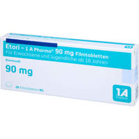 Etori - 1 A Pharma 90 mg Filmtabletten, 20 Stk., 1 A Pharma GmbH Etori - 1 A Pharma 90 mg Filmtabletten, 20 Stk., 1 A Pharma GmbH