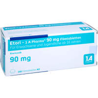 Etori - 1 A Pharma 90 mg Filmtabletten, 100 Stk., 1 A Pharma GmbH