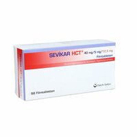 SEVIKAR HCT 40mg/5mg/12.5mg Filmtabletten B, 98 st, Docpharm GmbH