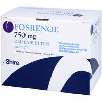 Fosrenol 750 mg Kautabletten, 90 st, Emra-Med Arzneimittel GmbH