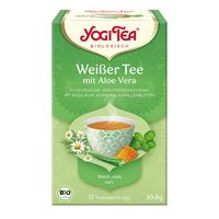 Yogi Tea Wei&szlig;er Tee mit Aloe Vera Bio, 17x1.8 g, YOGI TEA GmbH