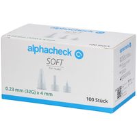alphacheck soft Pen-Nadeln 4 mm x 32G, 100 st, Berger Med GmbH