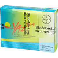 YAZ 0.02mg/3mg Filmtabletten 24+4, 3x28 Stk., kohlpharma GmbH