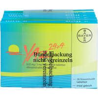 YAZ 0.02mg/3mg Filmtabletten 24+4, 6x28 st, kohlpharma GmbH