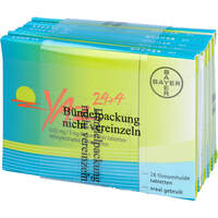 YAZ 0.02mg/3mg Filmtabletten 24+4, 6x28 st, kohlpharma GmbH