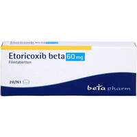 Etoricoxib beta 60 mg Filmtabletten, 20 st, betapharm Arzneimittel GmbH