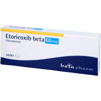 Etoricoxib beta 60 mg Filmtabletten, 20 st, betapharm Arzneimittel GmbH