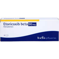 Etoricoxib beta 90 mg Filmtabletten, 7 st, betapharm Arzneimittel GmbH