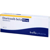Etoricoxib beta 90 mg Filmtabletten, 7 st, betapharm Arzneimittel GmbH