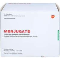 MENJUGATE 10 Mikrogramm Inj.-Susp.i.e.Fertigspr., 10x0,5 ml, Eurimpharm Arzneimittel GmbH
