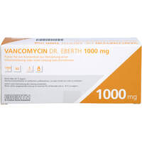 Vancomycin Dr. Eberth 1000 mg, 5 st, Dr. Friedrich Eberth Arzneimittel GmbH
