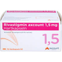 Rivastigmin axcount 1.5 mg Hartkapseln, 112 st, Axcount Generika GmbH