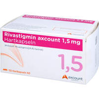 Rivastigmin axcount 1.5 mg Hartkapseln, 112 st, Axcount Generika GmbH