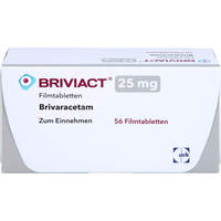 Briviact 25mg Filmtabletten, 56 Stk., UCB Pharma GmbH