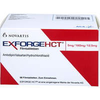 EXFORGE HCT 5 mg/160 mg/12.5 mg Filmtabletten, 98 st, Aca Müller/Adag Pharma AG