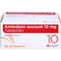 Amlodipin axcount 10 mg Tabletten, 100 st, Axcount Generika GmbH