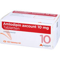 Amlodipin axcount 10 mg Tabletten, 100 st, Axcount Generika GmbH