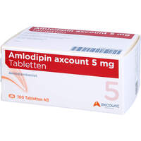 Amlodipin axcount 5 mg Tabletten, 100 st, Axcount Generika GmbH