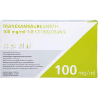 Tranexams&auml;ure Eberth 100 mg/ml Injektionsl&ouml;sung, 10x5 ml, Dr. Friedrich Eberth Arzneimittel GmbH