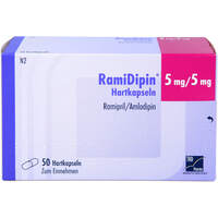 RamiDipin 5mg/5mg Hartkapseln, 50 Stk., TAD Pharma GmbH RamiDipin 5mg/5mg Hartkapseln, 50 Stk., TAD Pharma GmbH