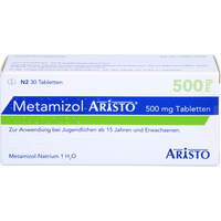 Metamizol Aristo 500mg Tabletten, 30 Stk., Aristo Pharma GmbH
