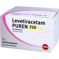 Levetiracetam PUREN 750 mg Filmtabletten, 100 Stk., PUREN Pharma GmbH & Co. KG