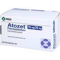 Atozet 10mg/20mg Filmtabletten, 100 st, Emra-Med Arzneimittel GmbH
