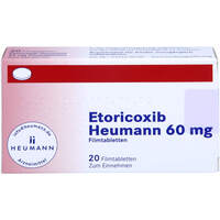 Etoricoxib Heumann 60 mg Filmtabletten, 20 Stk., Heumann Pharma GmbH & Co. Generica KG