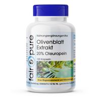 Olivenblatt Extrakt 20% Oleuropein, 120 st, Somatem GmbH