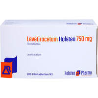 Levetiracetam Holsten 750 mg Filmtabletten, 200 Stk., Holsten Pharma GmbH