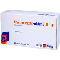 Levetiracetam Holsten 750 mg Filmtabletten, 200 Stk., Holsten Pharma GmbH