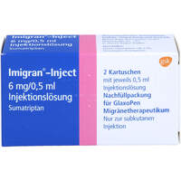 IMIGRAN Inject Nachfüllpack Injektionslösung B, 2 st, Docpharm GmbH