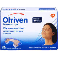 OTRIVEN Besser Atmen Nasenstrips normal beige, 30 st, GlaxoSmithKline Consumer Healthcare GmbH & Co. KG