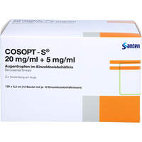 Cosopt-S 20 mg/ml+5 mg/ml Augentr.i.Einzeldosisbe., 120x0.2 ml, Fd Pharma GmbH