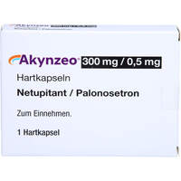 AKYNZEO 300 mg/0.5 mg Hartkapseln B, 1 st, Docpharm GmbH