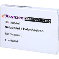 AKYNZEO 300 mg/0.5 mg Hartkapseln B, 1 st, Docpharm GmbH