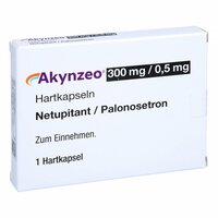 AKYNZEO 300 mg/0.5 mg Hartkapseln B, 1 st, Docpharm GmbH