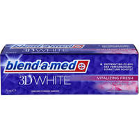 BLEND A MED 3D WHITE vitalizing fresh Zahnpasta, 75 ml, WICK Pharma - Zweigniederlassung der Pro