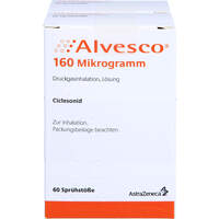 ALVESCO 160 ug 2x60 Hub Dosieraerosol B, 2 st, Docpharm GmbH