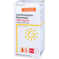 Levetiracetam-Hormosan 100 mg/ml Lsg zum Einnehmen, 300 ml, Hormosan Pharma GmbH