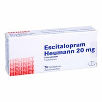 Escitalopram Heumann 20 mg Filmtabletten HEUNET, 20 Stk., Heunet Pharma GmbH