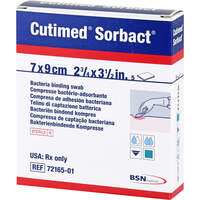 CUTIMED Sorbact Kompressen 7x9 cm, 5 Stk., B2b Medical GmbH