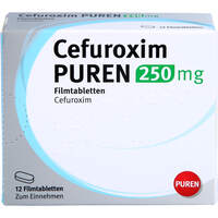 Cefuroxim PUREN 250 mg Filmtabletten, 12 Stk., PUREN Pharma GmbH & Co. KG