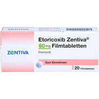 Etoricoxib Zentiva 60 mg Filmtabletten, 20 st, Zentiva Pharma GmbH