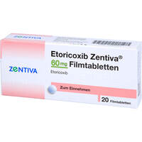 Etoricoxib Zentiva 60 mg Filmtabletten, 20 st, Zentiva Pharma GmbH
