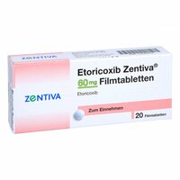 Etoricoxib Zentiva 60 mg Filmtabletten, 20 st, Zentiva Pharma GmbH